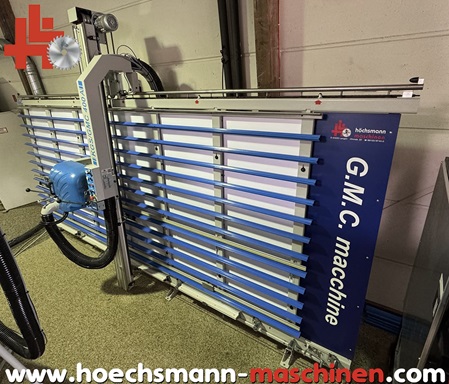 GMC stehende Plattensäge KGS 400A, gebrauchte Holzbearbeitungsmaschinen Neumaschinen Hessen Höchsmann Langen