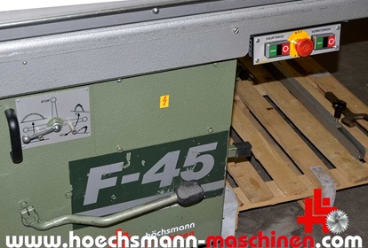 Altendorf Formatkreissaege f45 Höchsmann Holzbearbeitungsmaschinen Hessen