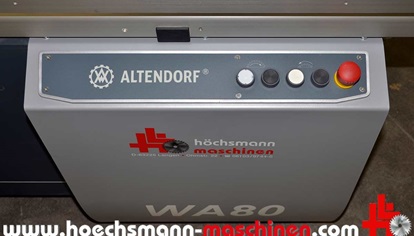 Altendorf Formatkreissaege WA80, Höchsmann Holzbearbeitungsmaschinen Hessen