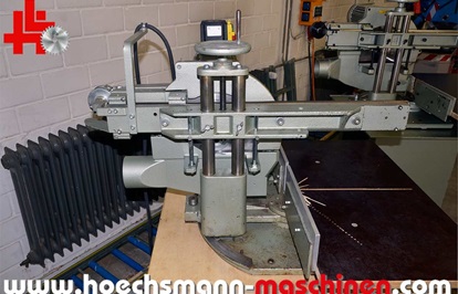 Graule Zugsäge ZS 135-UG 1995 01, gebrauchte Holzbearbeitungsmaschinen Neumaschinen Hessen Höchsmann Langen