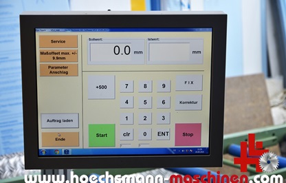 Rapid sgs500 Gehrungssaege Höchsmann Holzbearbeitungsmaschinen Hessen
